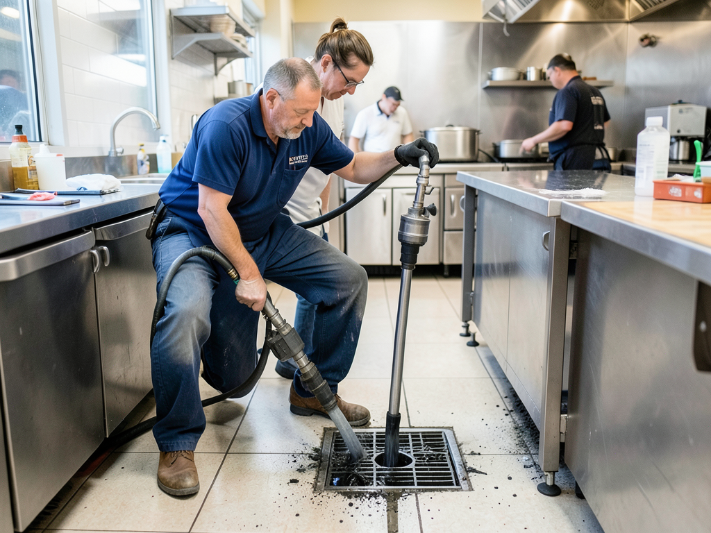 Clearing stubborn floor drain clogs in your peacht