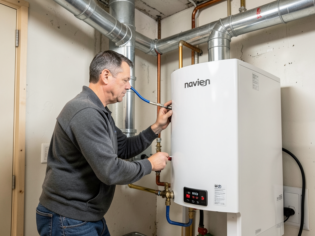 Comparing Navien and Rinnai Tankless Systems for Large Estates in Canton