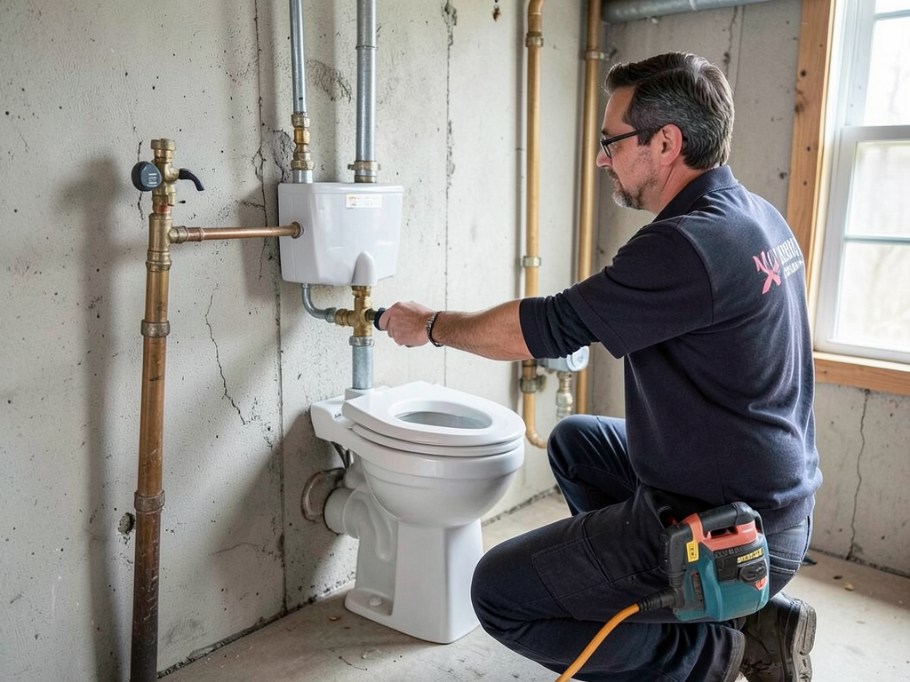 How to install a basement bathroom in chosewood pa