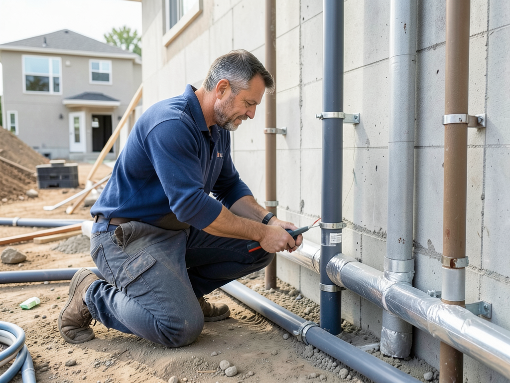 Plumbing requirements for building a new adu or gu
