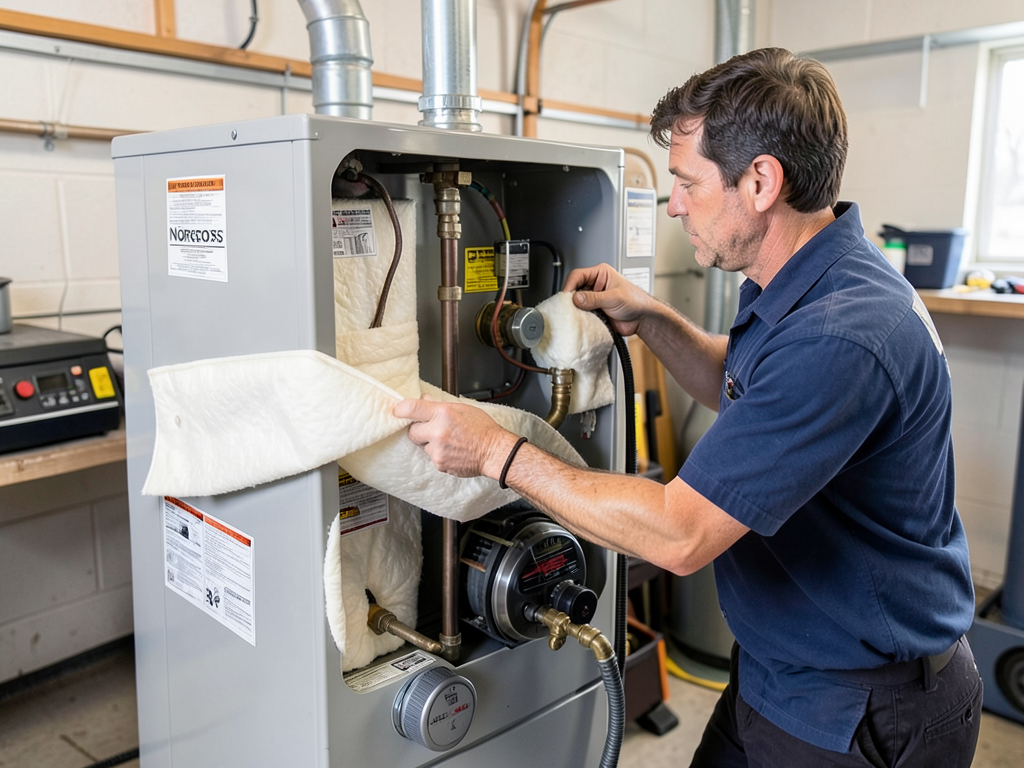 Should you install a water heater insulation blank
