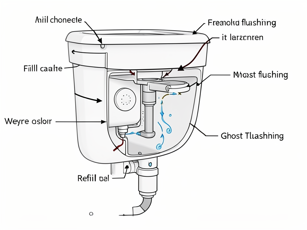 Stopping a Ghost Flushing Toilet in Your Buford Home without Replacing the Whole Tank